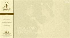 Desktop Screenshot of elquijotebanquetes.com